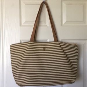 Tommy Bahama canvas tote. Excellent condition